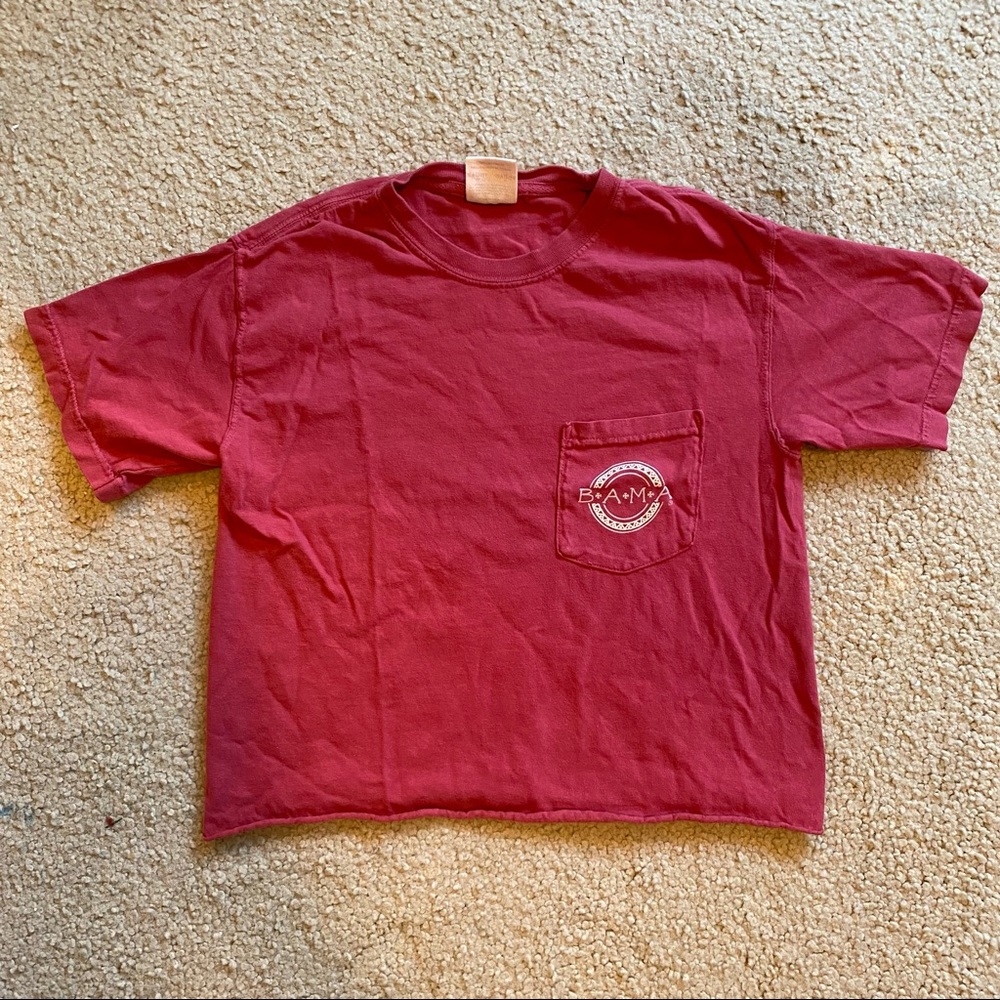 University of Alabama cropped t-shirt